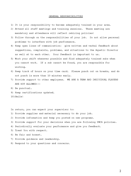 Original YWCA Manual